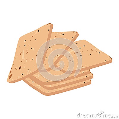 Biscuits. Vector biscuits illustration Vector Illustration