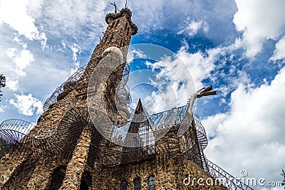 Bishop Castle San Isabel National Forest Colorado Stock Photo