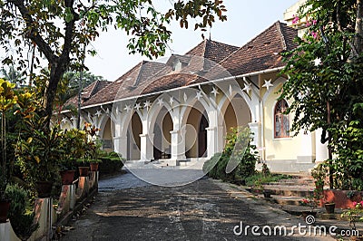 Bisop house at Fort Cochin Editorial Stock Photo