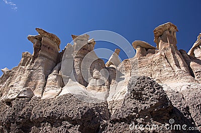 Bisti Badlands, New Mexico, USA Stock Photo