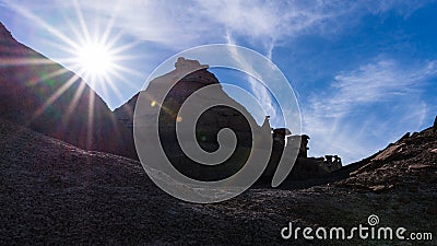 Bisti/De-Na-Zin Wilderness Stock Photo