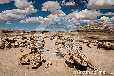 Bisti Egg Garden Stock Photo