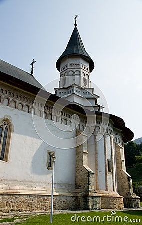 Bistrita Monastery Stock Photo