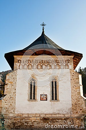 Bistrita Monastery Stock Photo