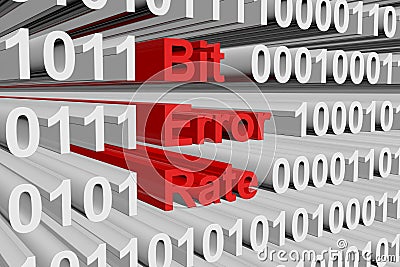 Bit error rate Cartoon Illustration