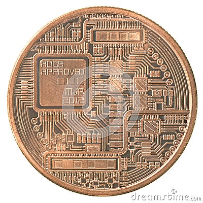 Bitcoin Stock Photo