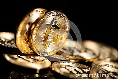 Bitcoin Stock Photo