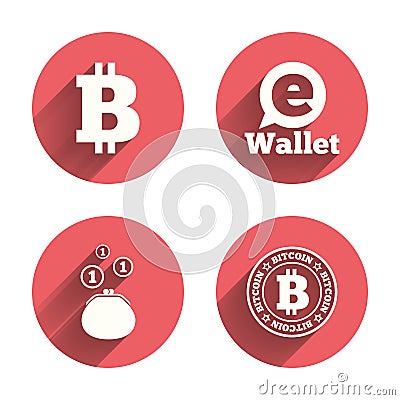 Stock Vector: Bitcoin icons. Electronic wallet symbolBitcoin Icons. Electronic Wallet Symbol Stock Vector - Image: 61041083Bitcoin icons. Electronic wallet symbol - 웹