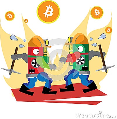 Bitcoin Stock Photo