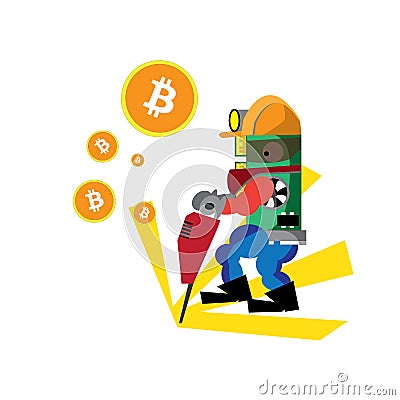 Bitcoin Stock Photo