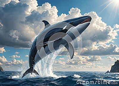Bitcoin Whales Resurfacing. A Deep Dive into Old Wallet Transactions. Generative AI Stock Photo