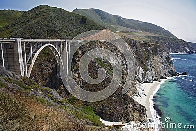 Bixby Creek Bridge Stock Photo