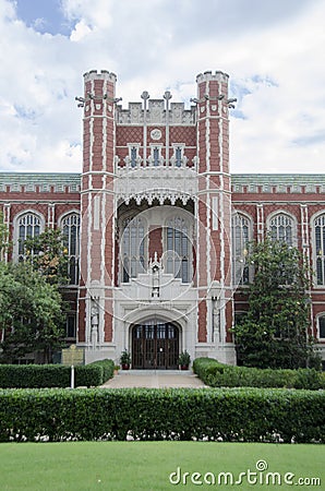 Bizzell Memorial Library Editorial Stock Photo