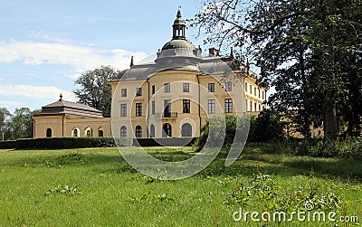 Bjarka-Saby ChÃ¢teau, built in baroque style, completed in 1898, Sweden Stock Photo