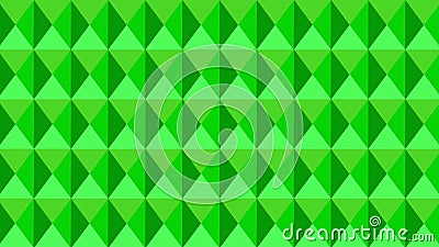 Abstract geometric pattern wallpaper background of green triangles Stock Photo