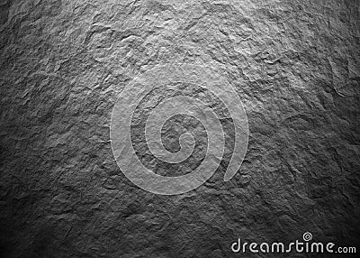 Black abstract backdrop stone wall texture Stock Photo