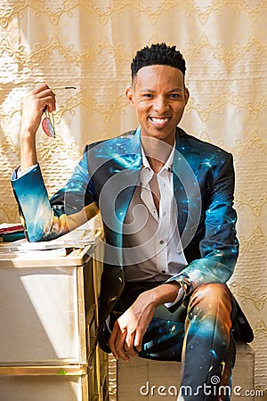 Black African Entrepreneur Thabo Khumalo Editorial Stock Photo