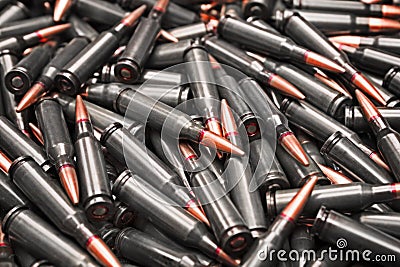 Black ammo Stock Photo