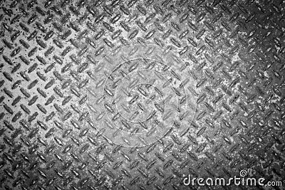 Black ang white rusty steel plate background Stock Photo