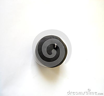 Black apple Stock Photo