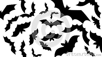 black bat, bats, mouse, microbat, halloween celebration, autumn holiday Stock Photo