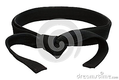 Black Belt Stock Photo