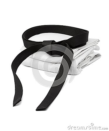 Black Belt Stock Photo