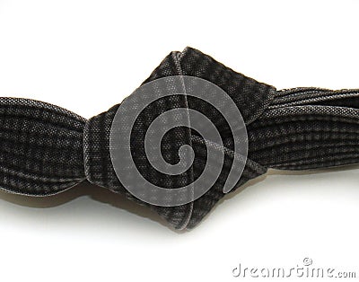 Black Belt tied Stock Photo