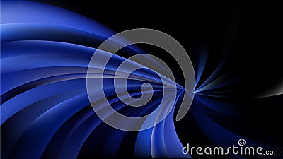 Black and Blue Swirling Stripes Background Image Stock Photo