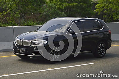 BMW X5 xDrive35i xLine 3.0 SUV Editorial Stock Photo
