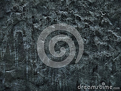 Black stone or slate background or texture.Stone black background texture. Blank for design.Black stone wall background. Stock Photo