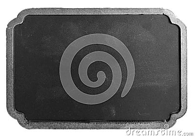 Black board with stylized frame Stock Photo