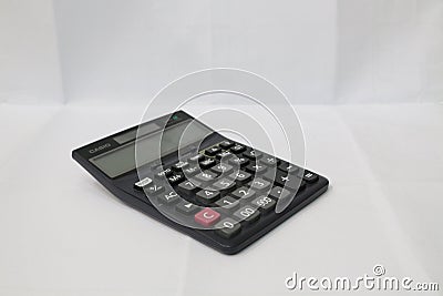 A black Calculator Editorial Stock Photo