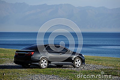 Black car Stock Photo