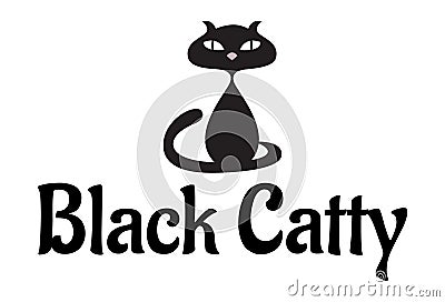 Black Catty Stock Photo