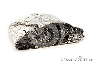 Black charcoal bread Stock Photo