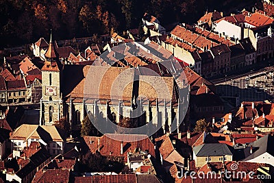 Black church Brasov Stock Photo