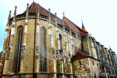 Black church, Brasov-Romania Stock Photo