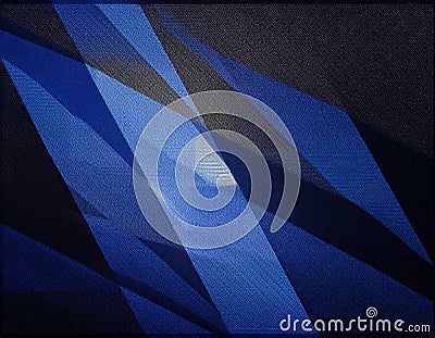 Black dark navy blue white abstract background. Geometric shape. Line stripe angle triangle polygon mosaic. Color gradient. Noise Cartoon Illustration