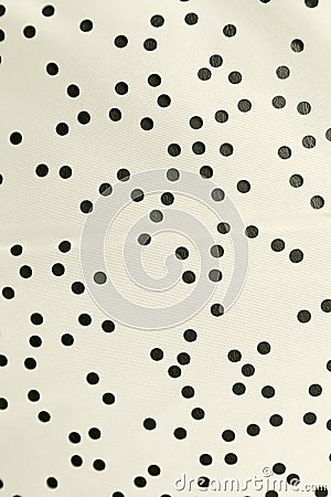 Black dots on the white Stock Photo