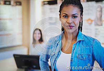 Black female entrepreneur Stock Photo