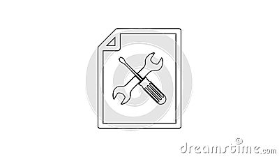 Download Black Svg File Document Download Svg Button Line Icon On White Background Svg File Symbol 4k Video Motion Graphic Stock Video Video Of Format Longhair 202960645