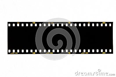 Black film strip Stock Photo