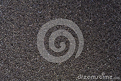 Black foam background Stock Photo