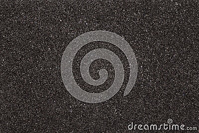 Black foam texture board. Soft rubber material background Stock Photo