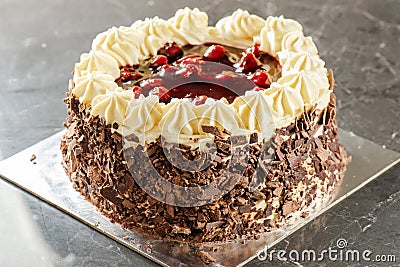 Black Forest Gateaux Stock Photo