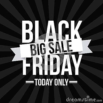 Black friday deals Vector Illustration