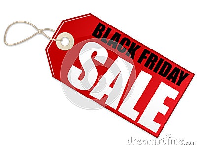 Black Friday Sale Vector Illustration