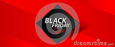 Black friday sale banner, Ads, header banner, gift voucher, Discount card, promotion poster, advertisement, marketing, tags Vector Illustration