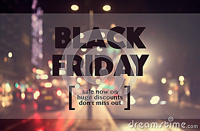 Black friday sale Stock Photo